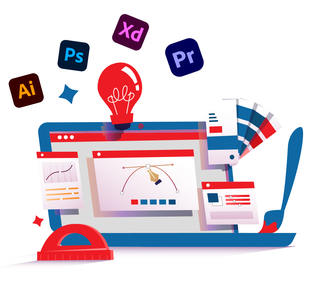 6 Months Graphics Designing Training in Lucknow